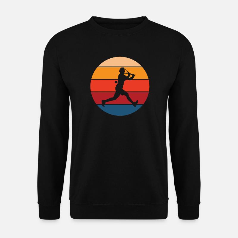 Tennis - Unisex Pullover - Schwarz