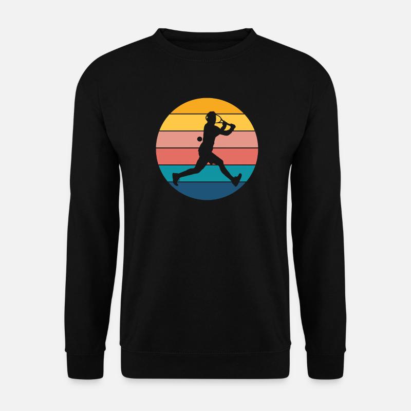 Tennis - Unisex Pullover - Schwarz