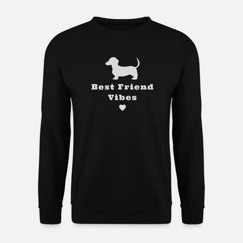 Dackel Dachshund - Unisex Pullover - Schwarz