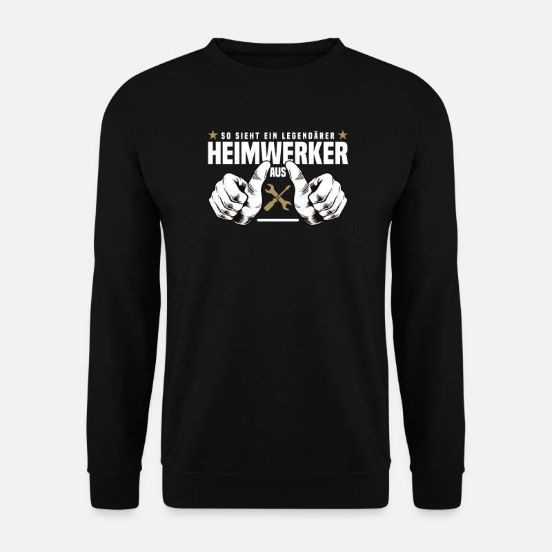 Heimwerker - Unisex Pullover - Schwarz