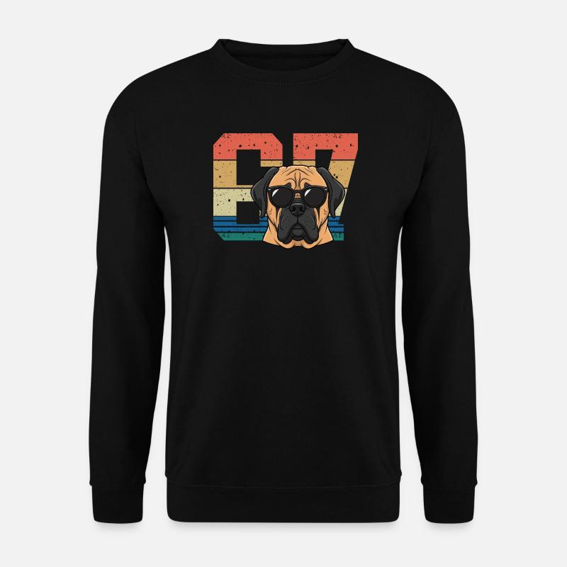 Pride Pup Sunglasses 67 Meme - Unisex Pullover - Schwarz