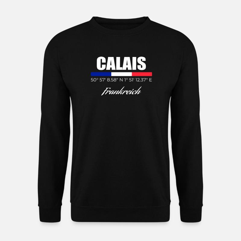 Calais - Unisex Pullover - Schwarz