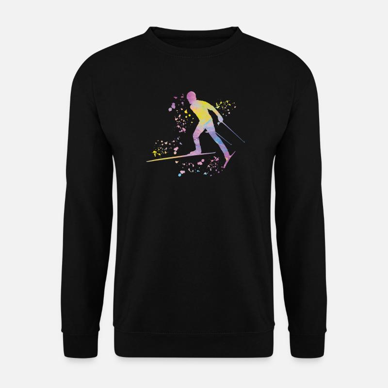 Cross-country skiing Cross-country skiing - Unisex Sweatshirt - black
