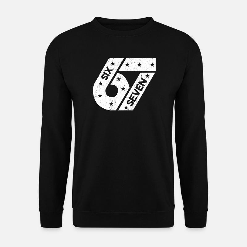 Mème du numéro universitaire Six Seven 67 - Sweat-shirt Unisexe - noir