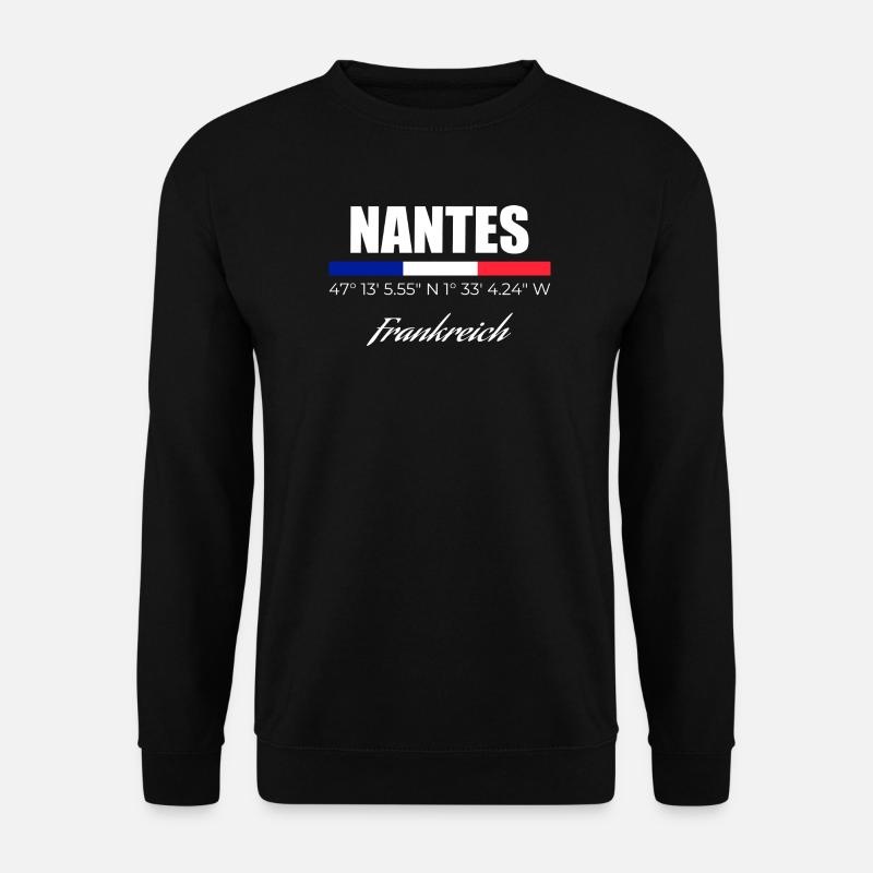 Nantes - Unisex Pullover - Schwarz