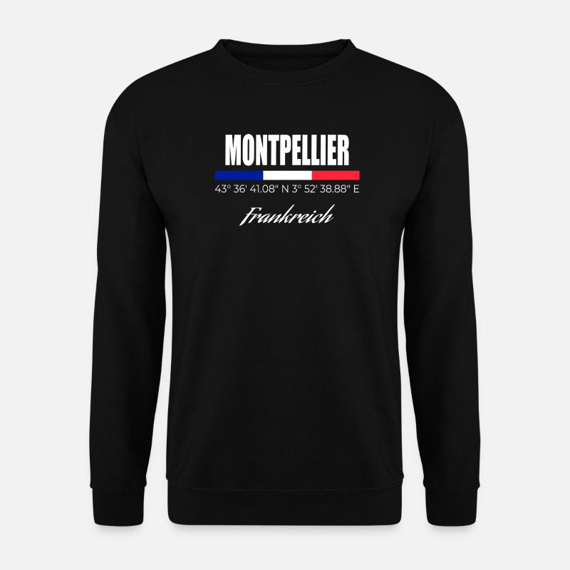 Montpellier - Unisex Sweatshirt - black