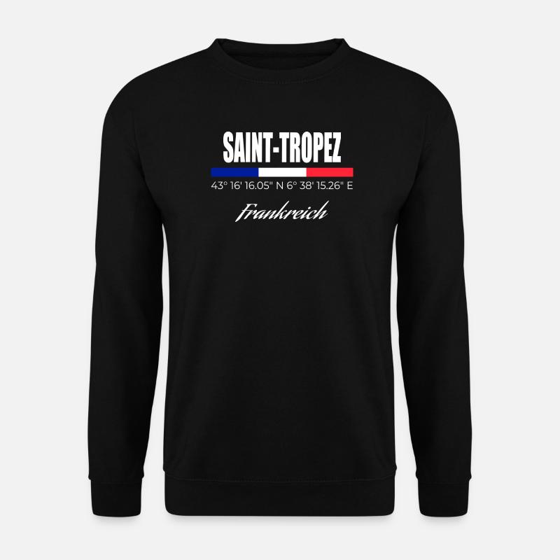 Saint-Tropez - Unisex Sweatshirt - black