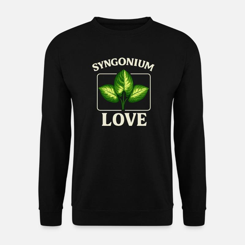 Syngonium Love - Unisex Pullover - Schwarz