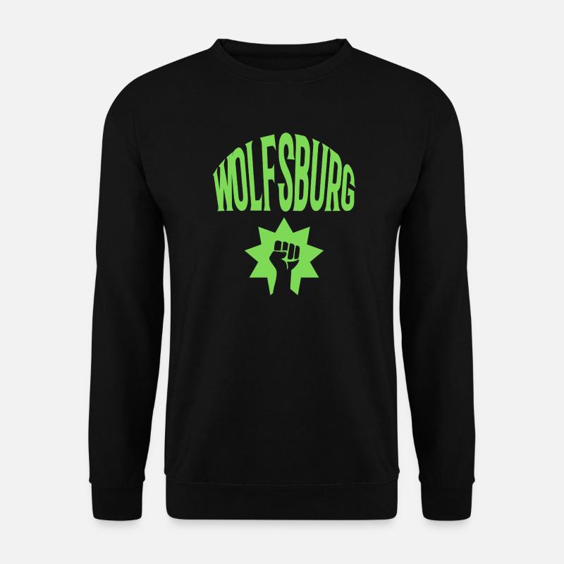 Wolfsburg - Sweat-shirt Unisexe - noir