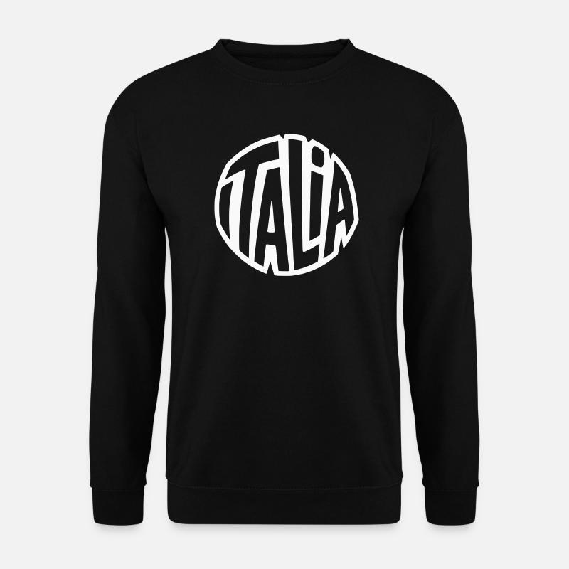 Italia Kreis Logo - Unisex Pullover - Schwarz