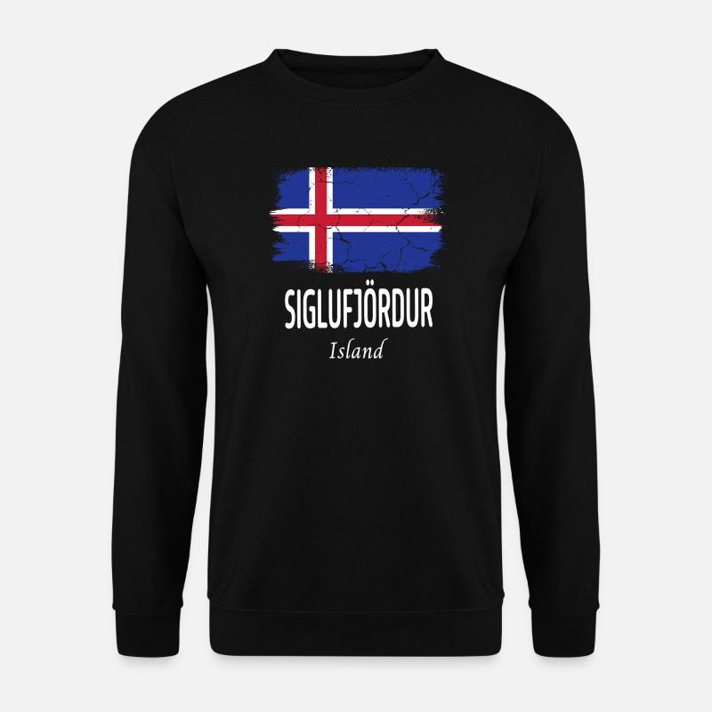 Siglufjördur - Sweat-shirt Unisexe - noir