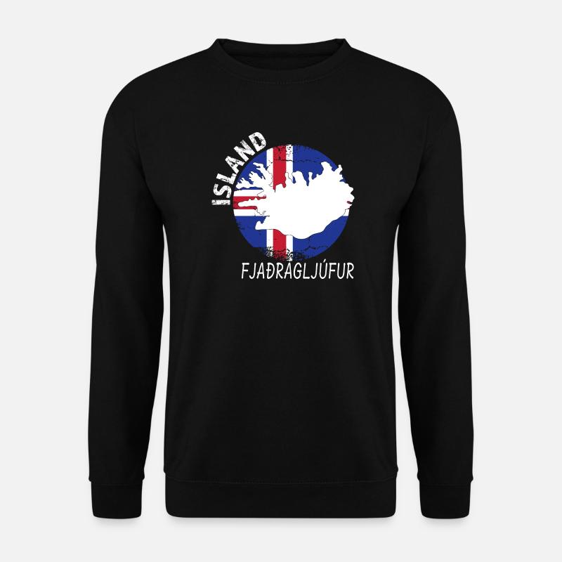 Fjaðrárgljúfur - Unisex Sweatshirt - black