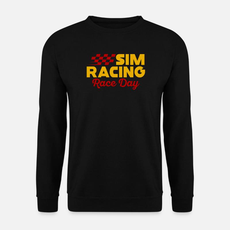 Journée de course de simulation - Sweat-shirt Unisexe - noir