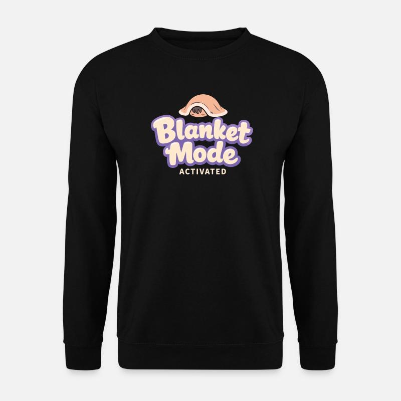 Anime-hausmensch Cuddly Weeb - Unisex Sweatshirt - black