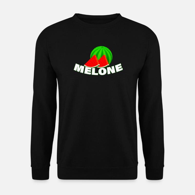 MELONE - Unisex Pullover - Schwarz
