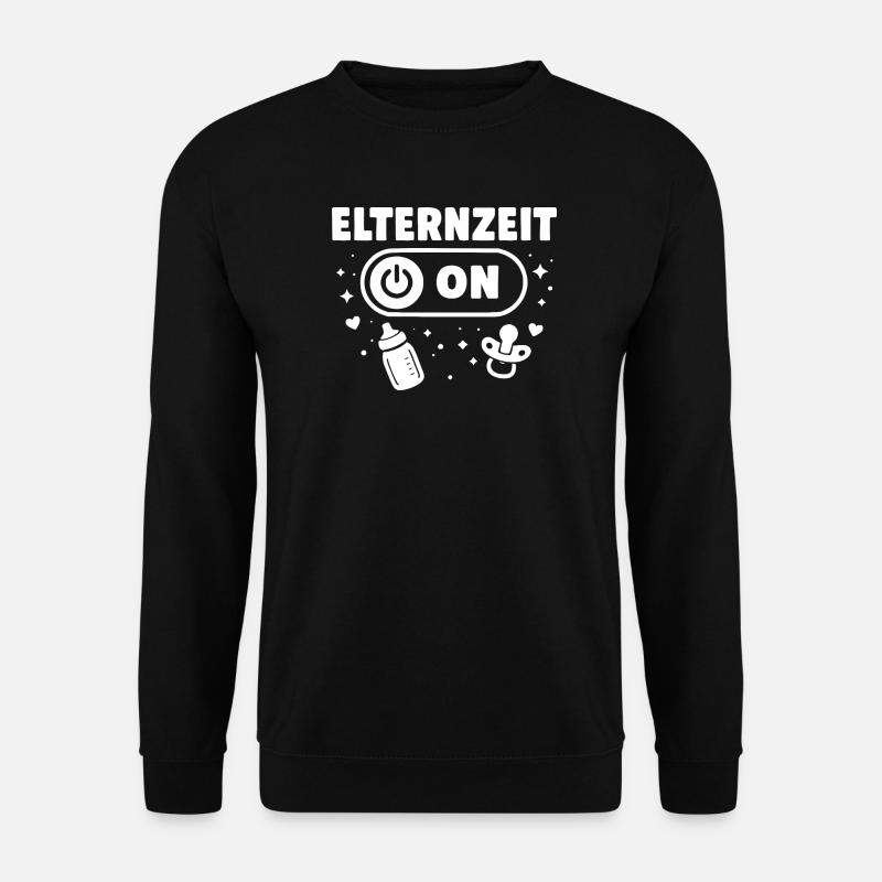 Elternzeit On - Baby - Unisex Pullover - Schwarz