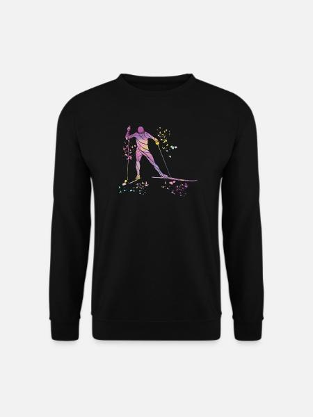 Ski de fond Ski de fond - Sweat-shirt Unisexe - noir