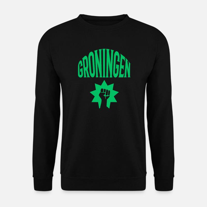 Groningen - Unisex Pullover - Schwarz