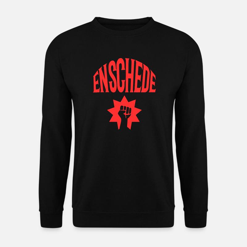 Enschede - Sweat-shirt Unisexe - noir