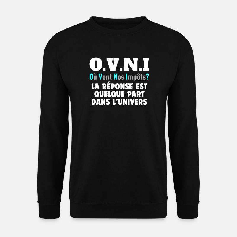 UFO - Unisex Sweatshirt - black