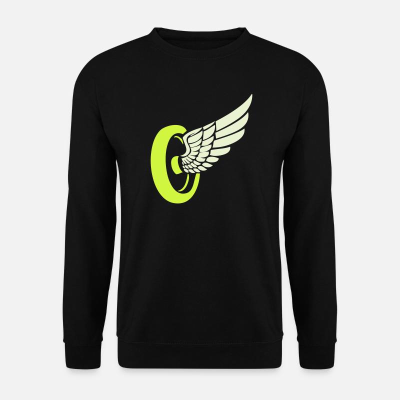 Rad Flügel - Unisex Pullover - Schwarz