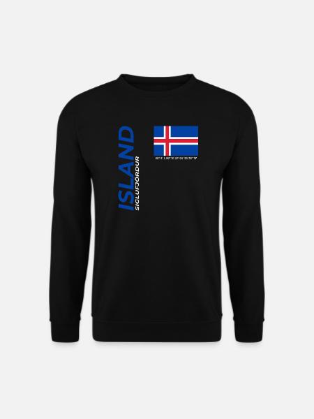 Siglufjördur - Unisex Sweatshirt - black