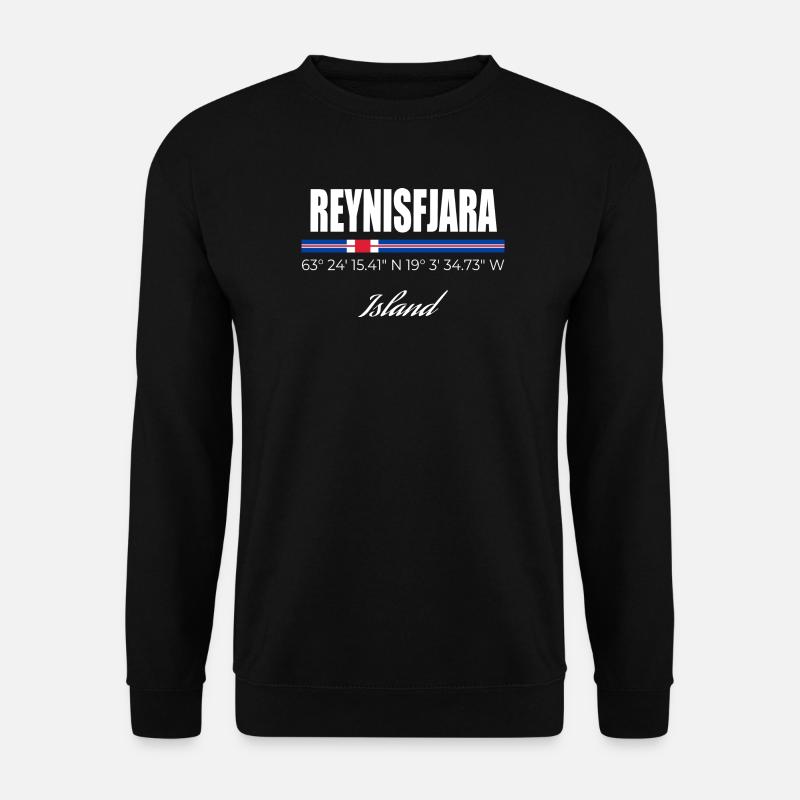 Reynisfjara - Unisex Sweatshirt - black