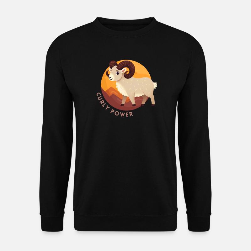 Böder Lockenkraft - Unisex Pullover - Schwarz
