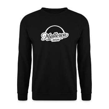 Mallorca 2026 Sun - Unisex Sweatshirt - black - Front - Alina (178cm) & Michal (187cm)