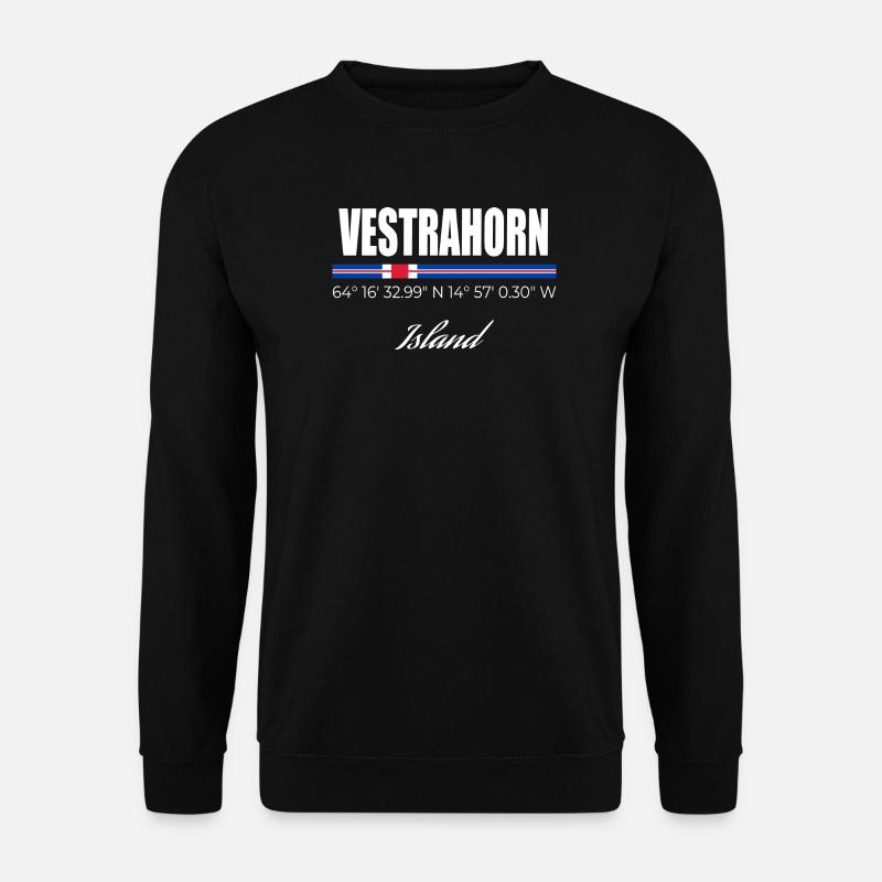 Vestrahorn - Unisex Sweatshirt - black