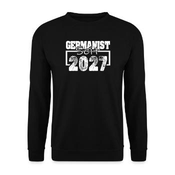 Profession 2027 - Sweat-shirt Unisexe - noir - Devant - Alina (178cm) & Michal (187cm)