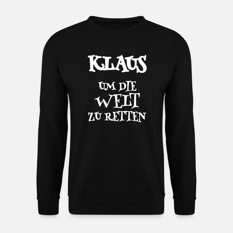 Rescuer Klaus - Unisex Sweatshirt - black