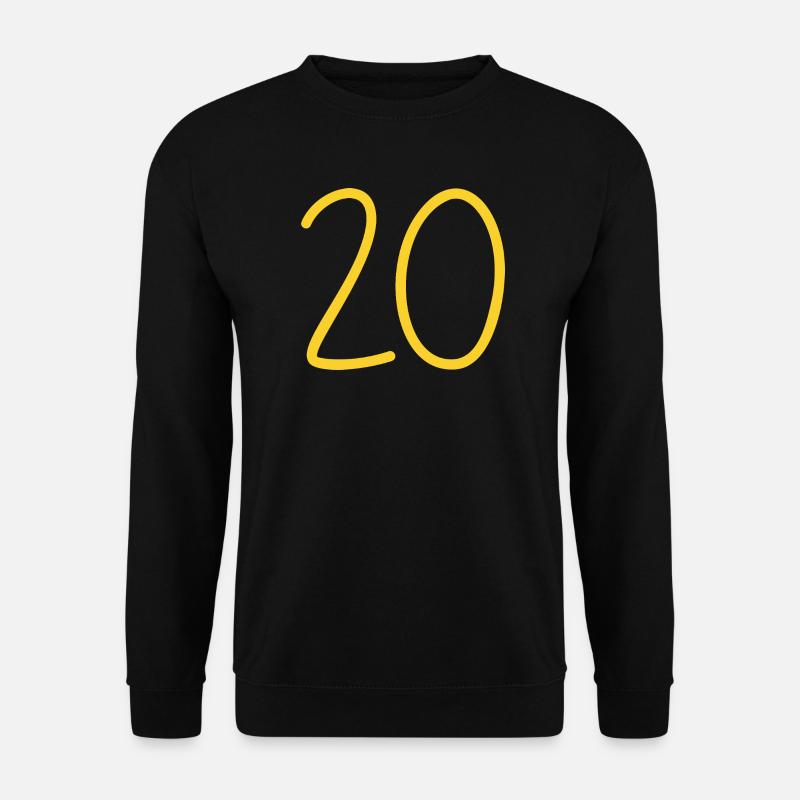 20 - Unisex Pullover - Schwarz