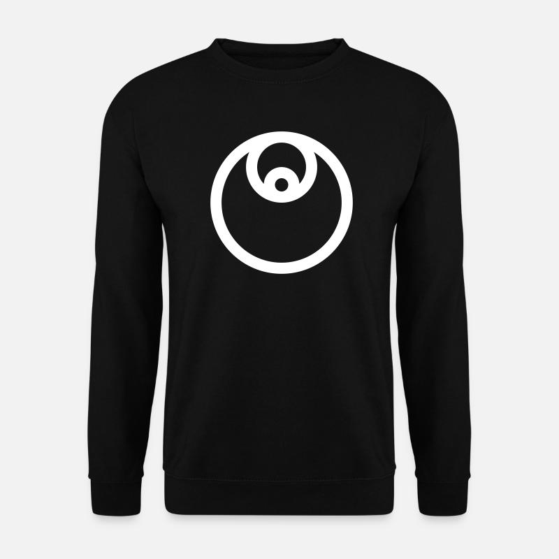 Circle emblem - Unisex Sweatshirt - black