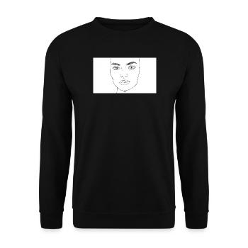 Women Beauty - Unisex Sweatshirt - black - Front - Alina (178cm) & Michal (187cm)