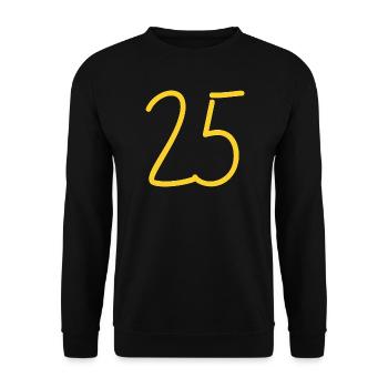 25 - Sweat-shirt Unisexe - noir - Devant - Alina (178cm) & Michal (187cm)