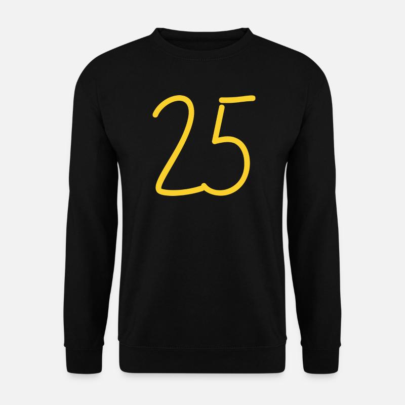 25 - Unisex Pullover - Schwarz