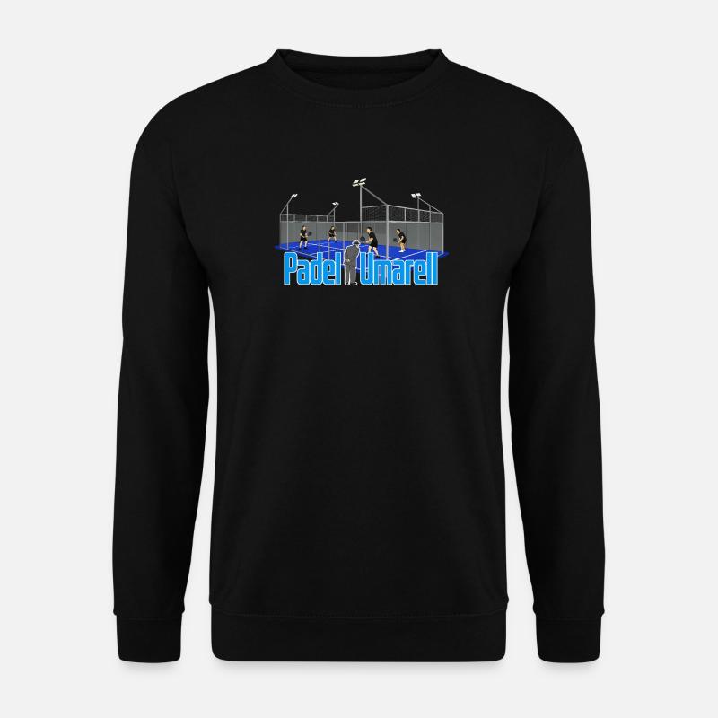T-Shirt "Padel Umarell" - Unisex Pullover - Schwarz