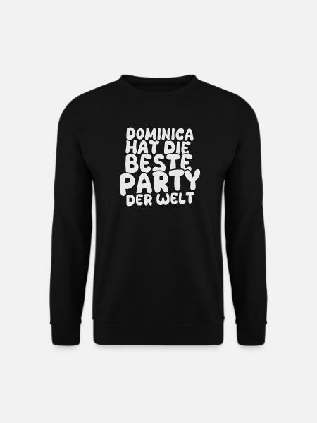 Dominica as a holiday destination - Unisex Sweatshirt - black