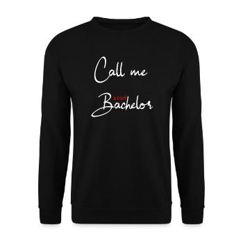 Bachelor 2026 Graduation Graduation - Unisex Sweatshirt - black - Front - Alina (178cm) & Michal (187cm)
