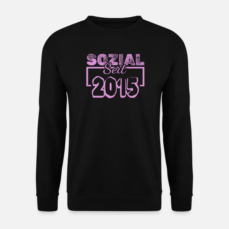 Social Pink since 2013 - Unisex Sweatshirt - black