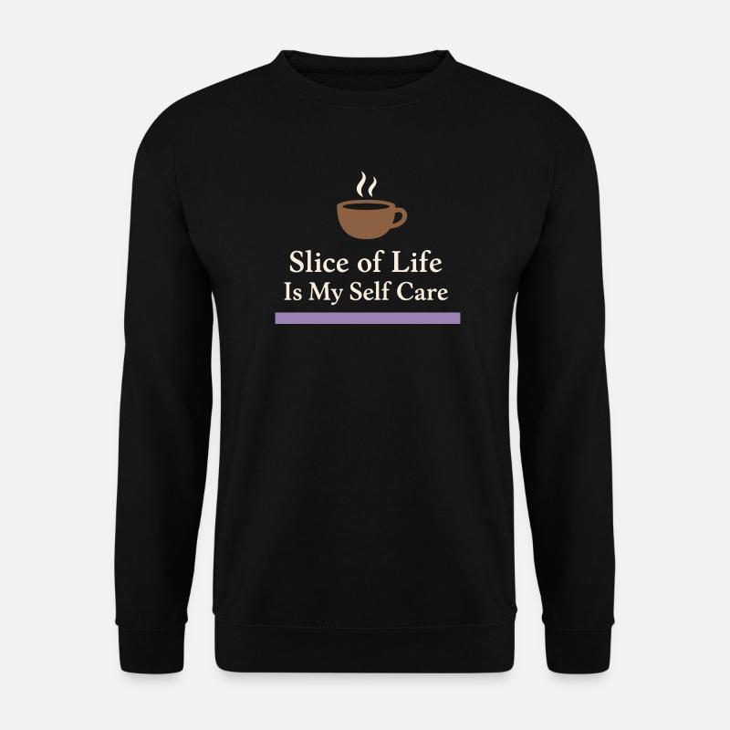 Anime introvert Weeb couch potato - Unisex Sweatshirt - black