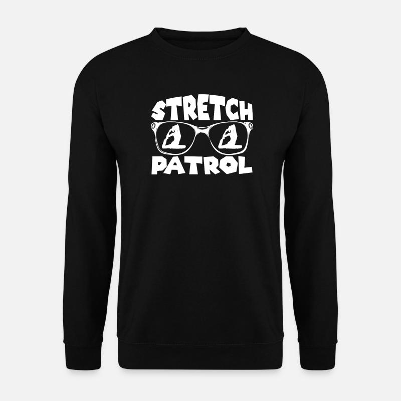 Pilates Enthusiasts Stretch Patrol Pilates - Unisex Sweatshirt - black