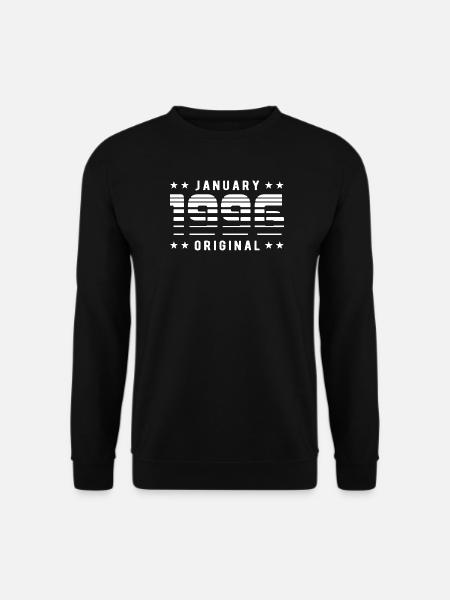 January 1996 Original Retrodesign | Birthday - Unisex Sweatshirt - black