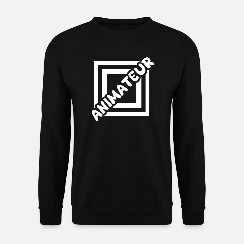 Animateur de poste - Sweat-shirt Unisexe - noir