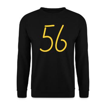 56 - Unisex Pullover - Schwarz - Vorne - Alina (178cm) & Michal (187cm)