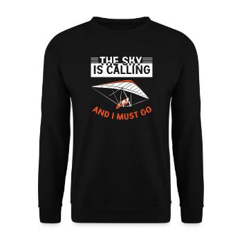 Parapente Parapente Parapente Parapente Parapente - Sweat-shirt Unisexe - noir - Devant - Alina (178cm) & Michal (187cm)