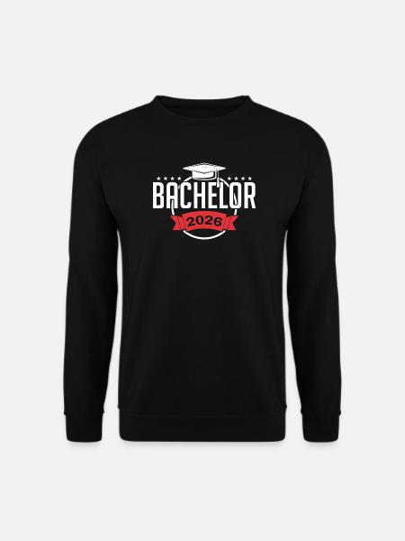 Bachelor 2026 Graduation Graduation - Unisex Sweatshirt - black