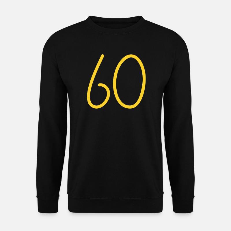 60 - Unisex Pullover - Schwarz