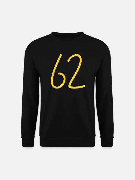 62 - Sweat-shirt Unisexe - noir